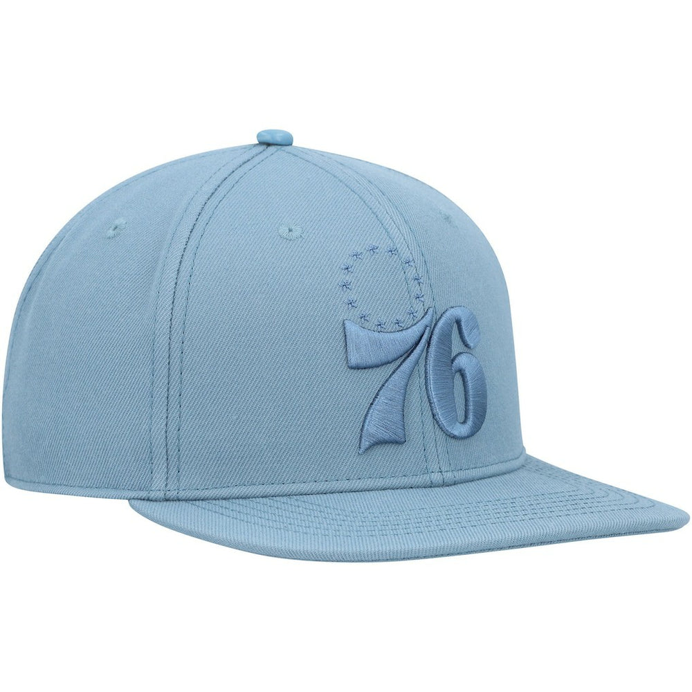 Philadelphia 76ers Pro Standard Tonal Snapback Hat Blue - NBA