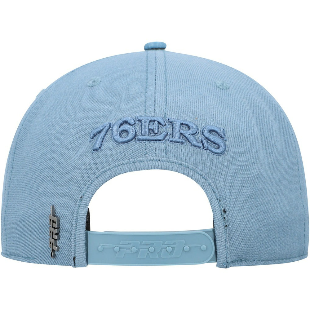 Philadelphia 76ers Pro Standard Tonal Snapback Hat Blue - NBA