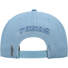 Philadelphia 76ers Pro Standard Tonal Snapback Hat Blue - NBA