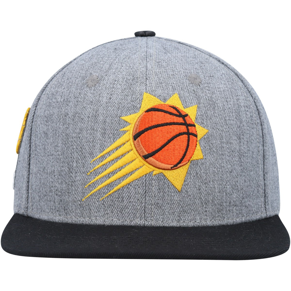 Phoenix Suns Pro Standard Classic Logo Two-Tone Snapback Hat Gray/Black - NBA