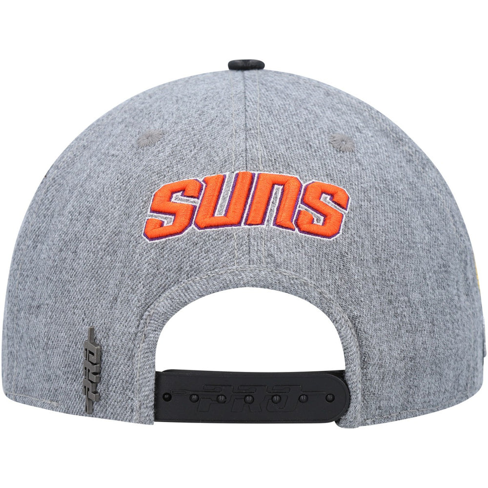 Phoenix Suns Pro Standard Classic Logo Two-Tone Snapback Hat Gray/Black - NBA