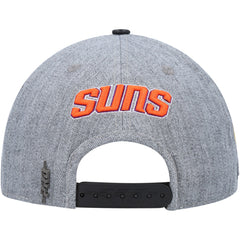 Phoenix Suns Pro Standard Classic Logo Two-Tone Snapback Hat Gray/Black - NBA