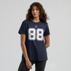 CeeDee Lamb Dallas Cowboys Women's Player Name & Number T-Shirt Navy | Nike for Sale