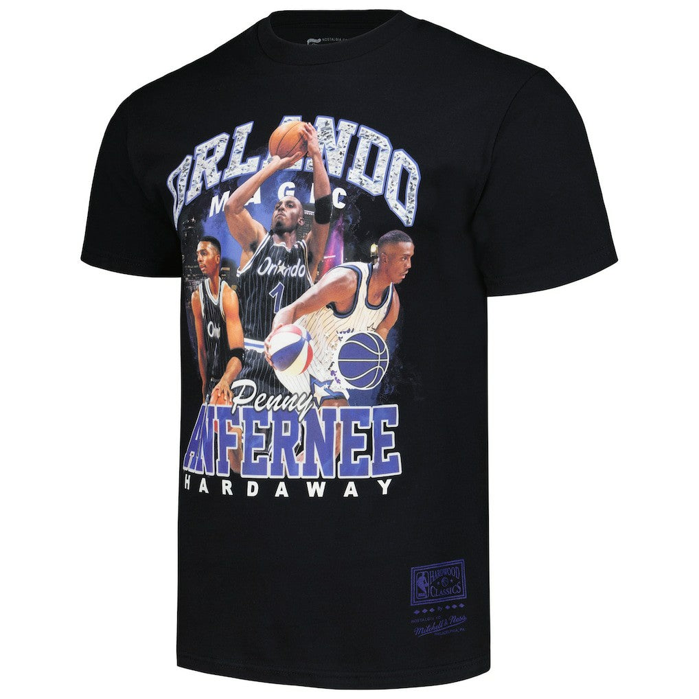 Penny Hardaway Orlando Magic Hardwood Classics Bling Concert Player T-Shirt Black - NBA
