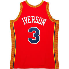 Allen Iverson Philadelphia 76ers 2004/05 Hardwood Classics Swingman Jersey Red - NBA