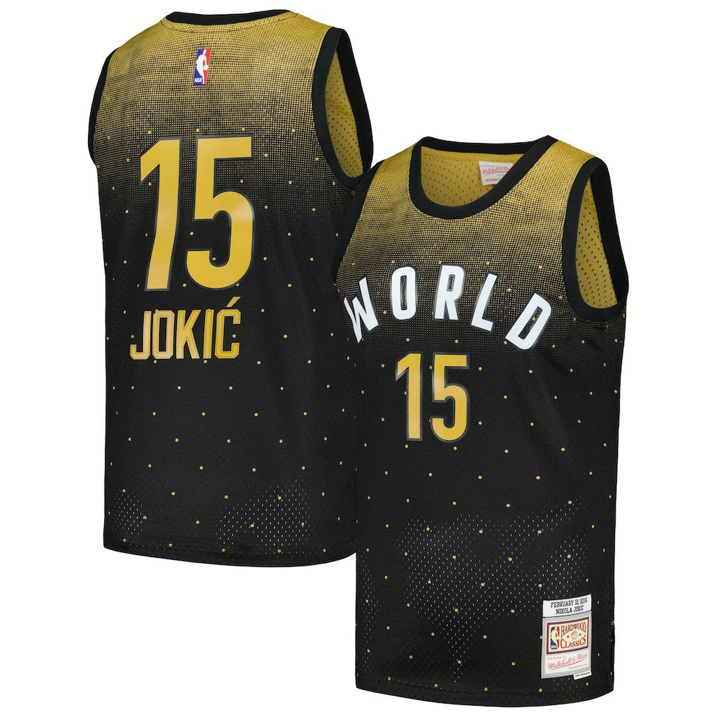 Nikola Jokic 2016 NBA Rising Stars Challenge Hardwood Classics Swingman Jersey Black - NBA