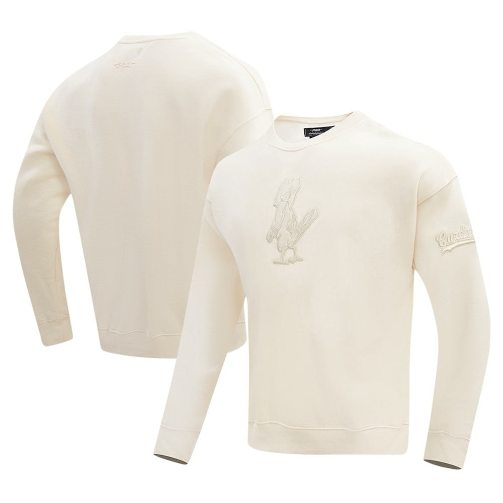St. Louis Cardinals Pro Standard Neutral Drop Shoulder Pullover Sweatshirt - MLB