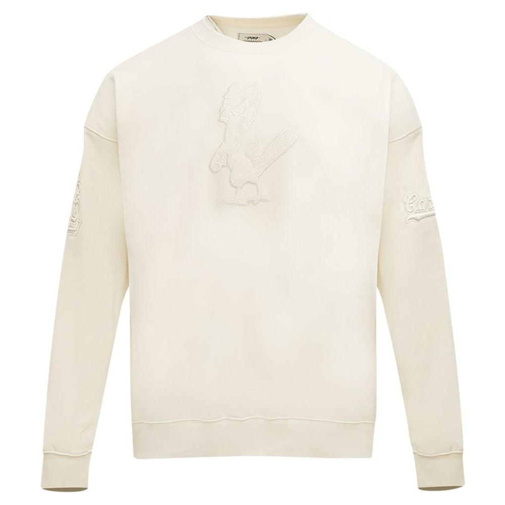 St. Louis Cardinals Pro Standard Neutral Drop Shoulder Pullover Sweatshirt - MLB
