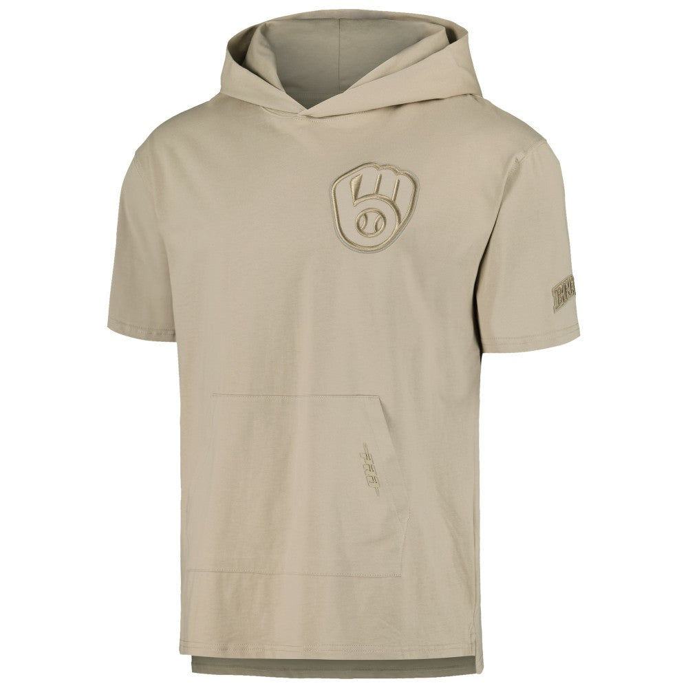 Milwaukee Brewers Pro Standard Neutral Hoodie T-Shirt - MLB