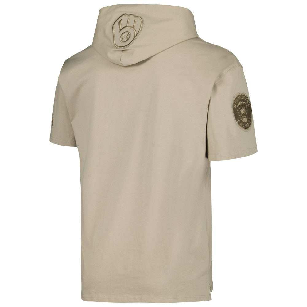 Milwaukee Brewers Pro Standard Neutral Hoodie T-Shirt - MLB