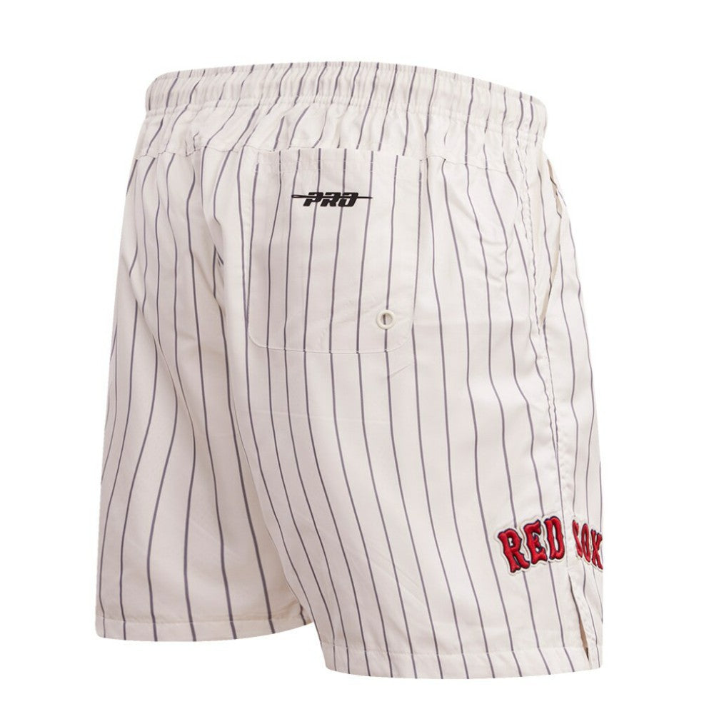 Boston Red Sox Pro Standard Pinstripe Retro Classic Woven Shorts - MLB