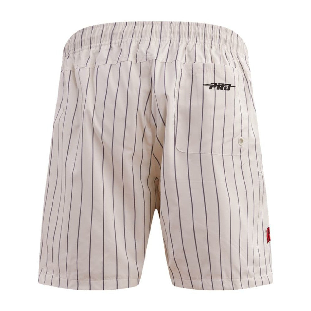 Boston Red Sox Pro Standard Pinstripe Retro Classic Woven Shorts - MLB