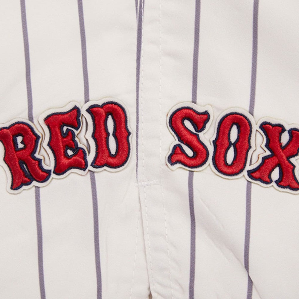 Boston Red Sox Pro Standard Pinstripe Retro Classic Woven Shorts - MLB