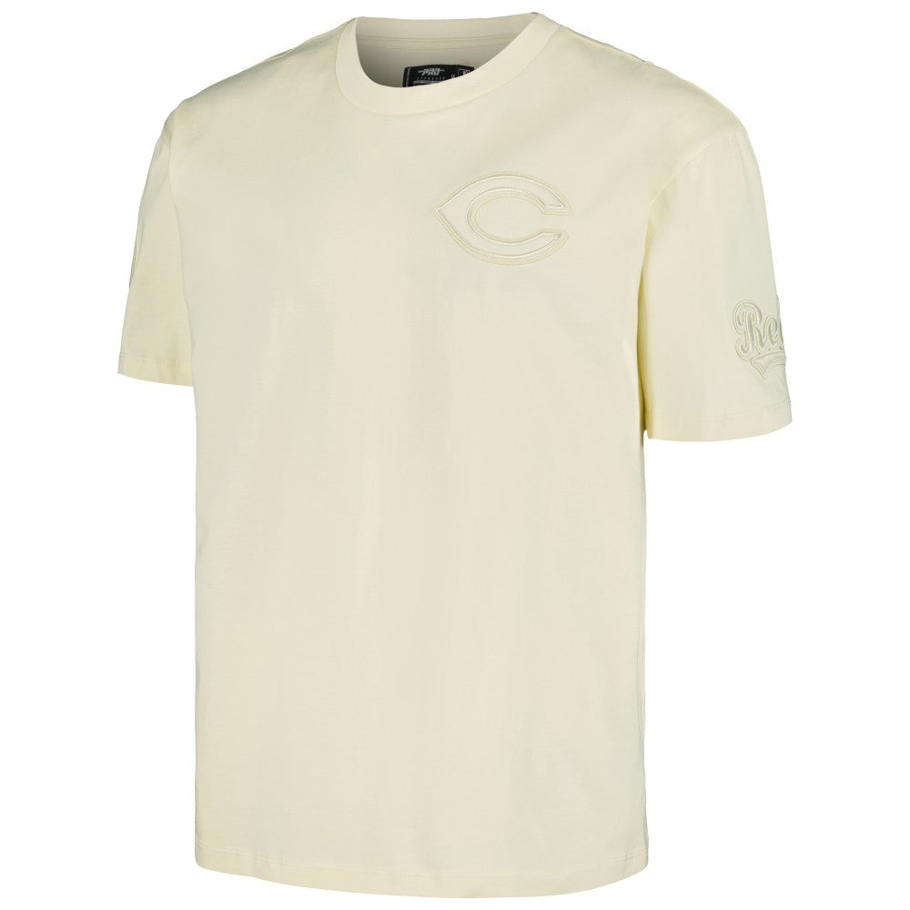 Cincinnati Reds Pro Standard Oversized Neutral CJ Dropped Shoulders T-Shirt - MLB
