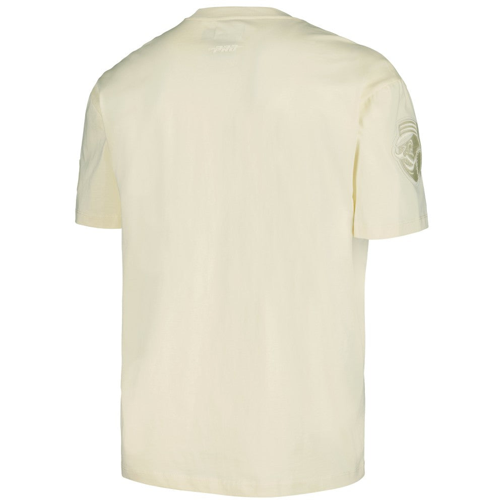 Cincinnati Reds Pro Standard Oversized Neutral CJ Dropped Shoulders T-Shirt - MLB