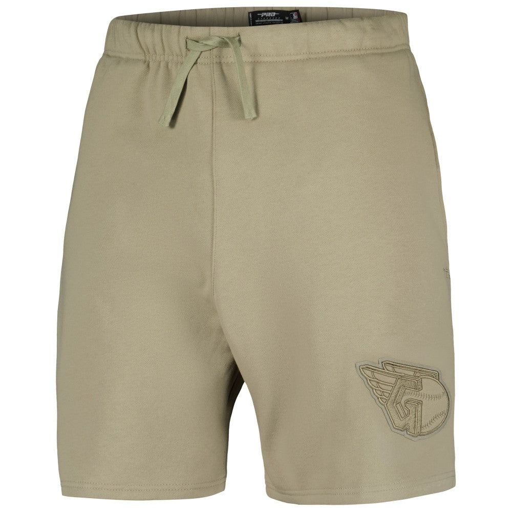 Cleveland Guardians Pro Standard Neutral Fleece Shorts - MLB
