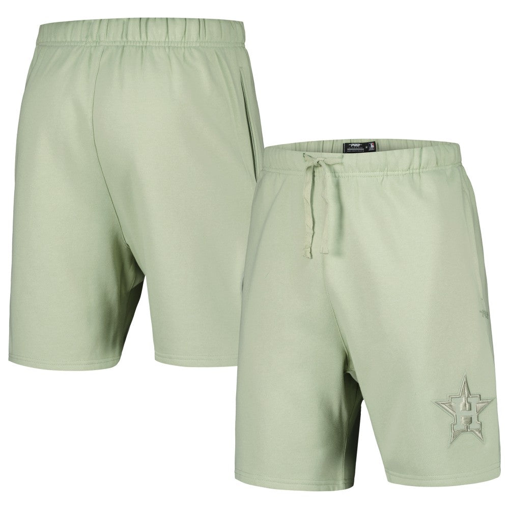 Houston Astros Pro Standard Neutral Fleece Shorts - MLB