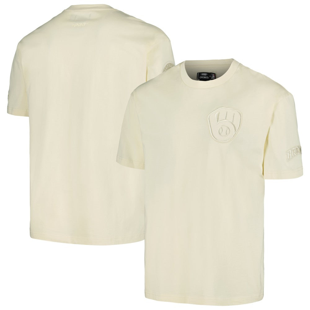 Milwaukee Brewers Pro Standard Oversized Neutral CJ Dropped Shoulders T-Shirt - MLB