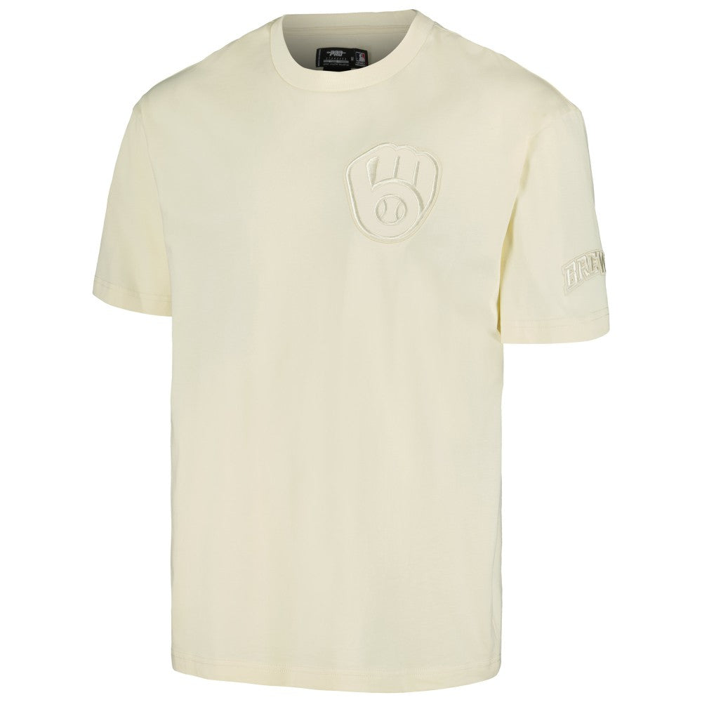 Milwaukee Brewers Pro Standard Oversized Neutral CJ Dropped Shoulders T-Shirt - MLB