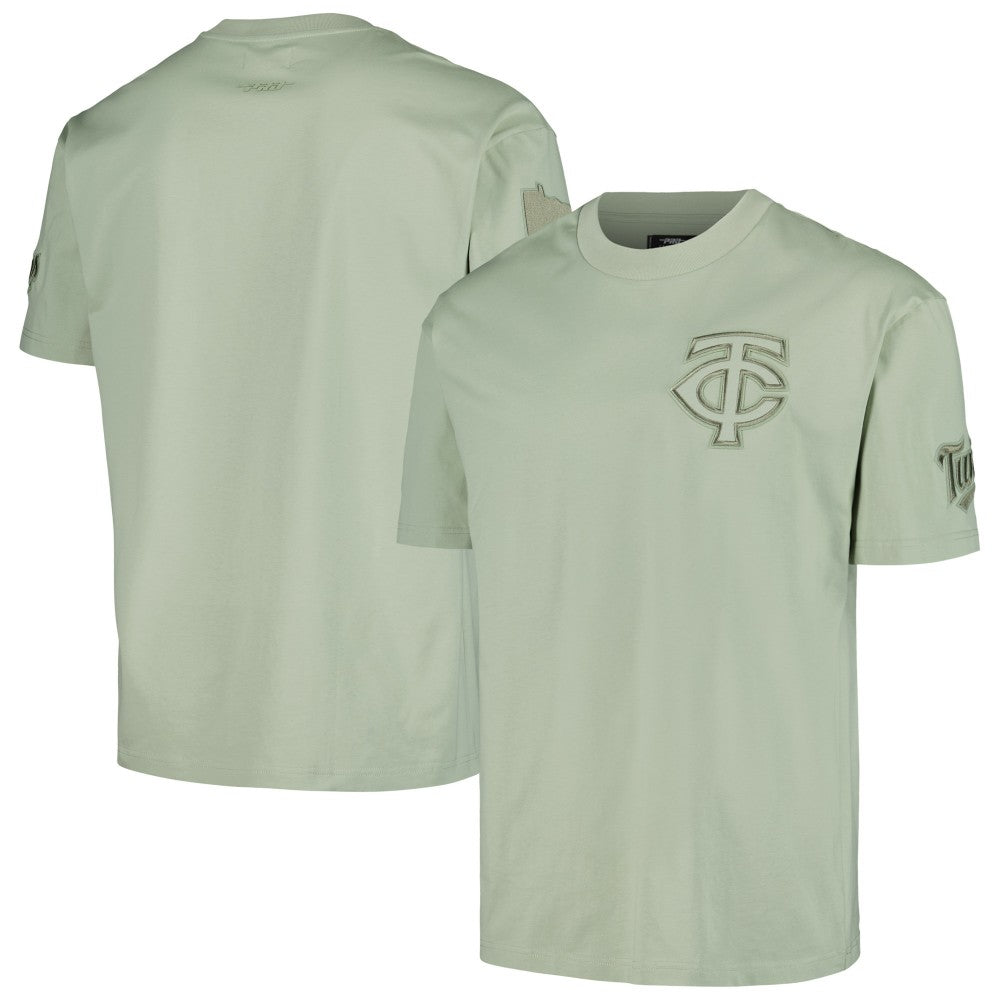Minnesota Twins Pro Standard Oversized Neutral CJ Dropped Shoulders T-Shirt - MLB