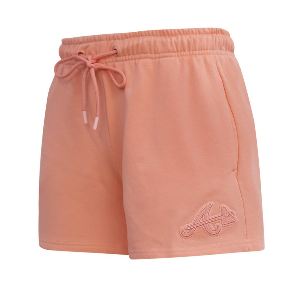 Atlanta Braves Pro Standard Women's Neutral Fleece Shorts - MLB