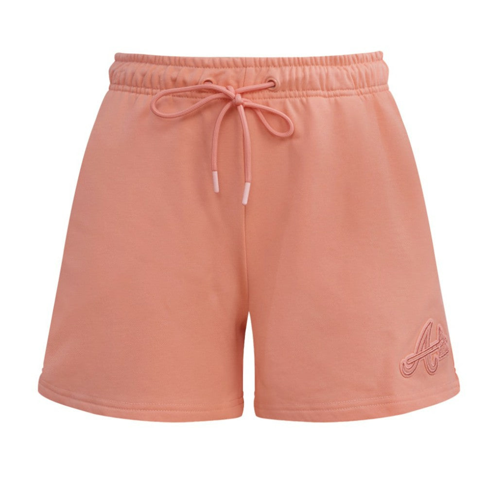Atlanta Braves Pro Standard Women's Neutral Fleece Shorts - MLB