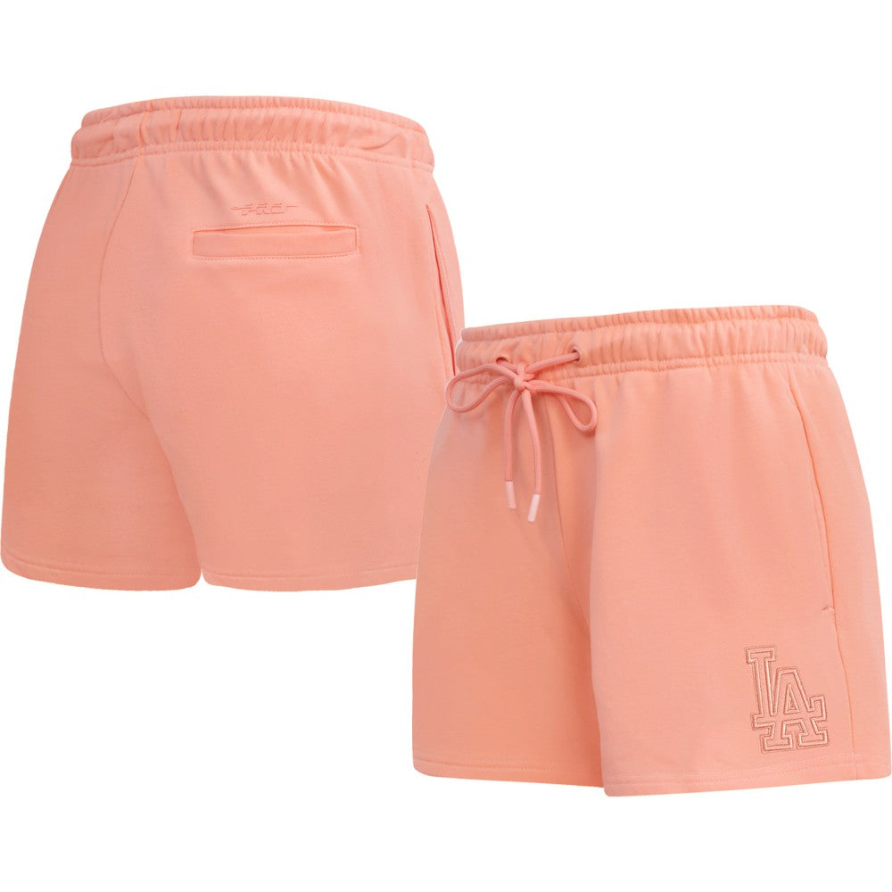 Los Angeles Dodgers Pro Standard Women's Neutral Fleece Shorts - MLB