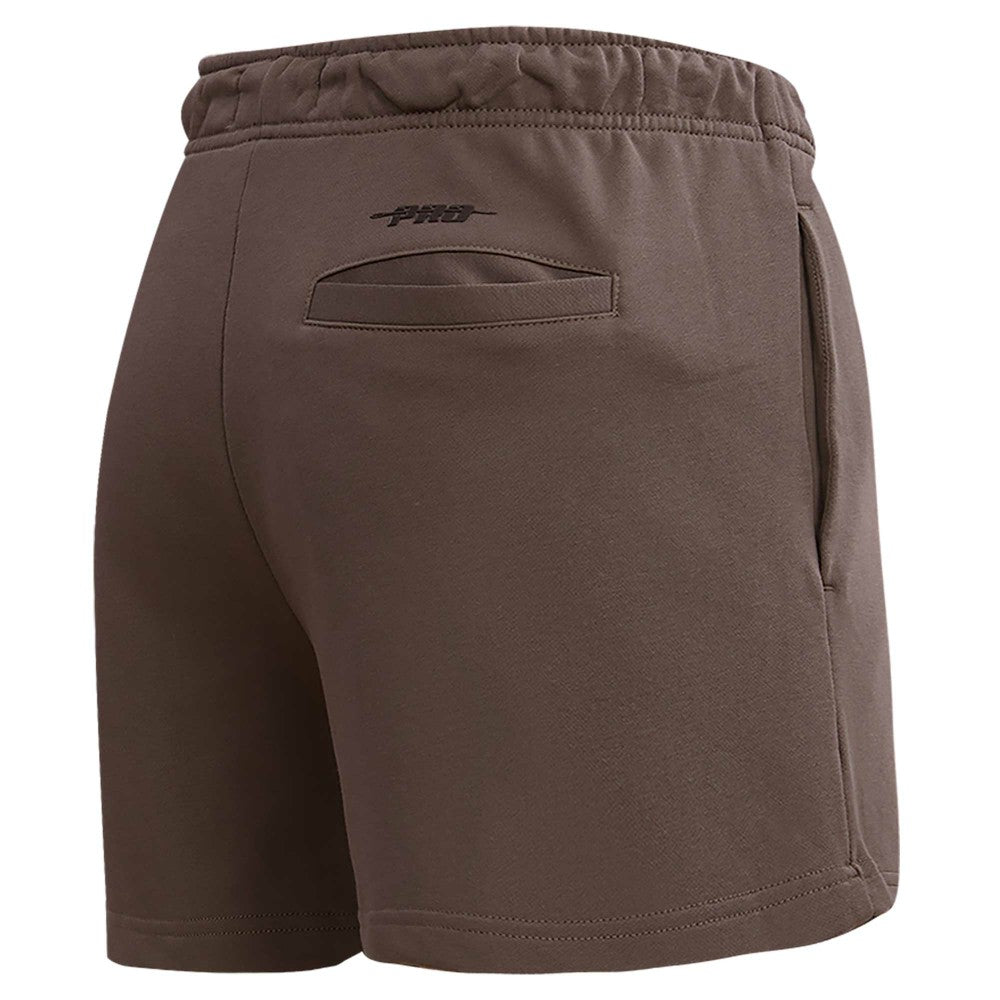 Los Angeles Dodgers Pro Standard Women's Neutral Fleece Shorts - MLB