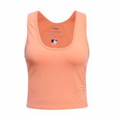 San Francisco Giants Pro Standard Women's Neutral Fitted Racerback Tank Top - MLB