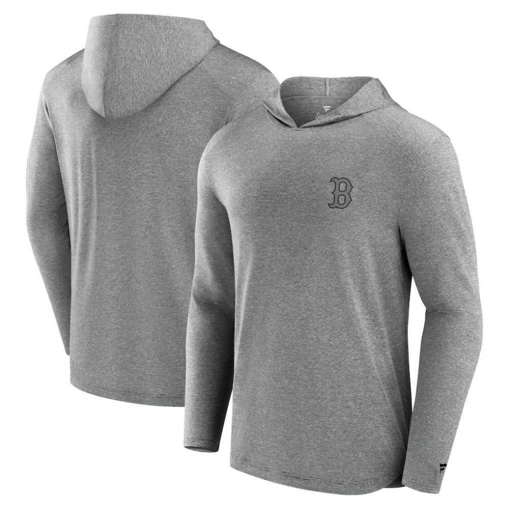 Boston Red Sox Fanatics Front Office Tech Lightweight Hoodie T-Shirt - MLB