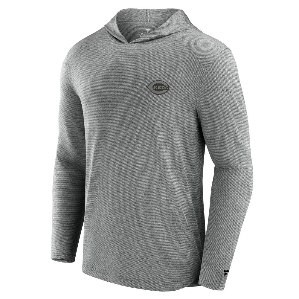 Cincinnati Reds Fanatics Front Office Tech Lightweight Hoodie T-Shirt - MLB