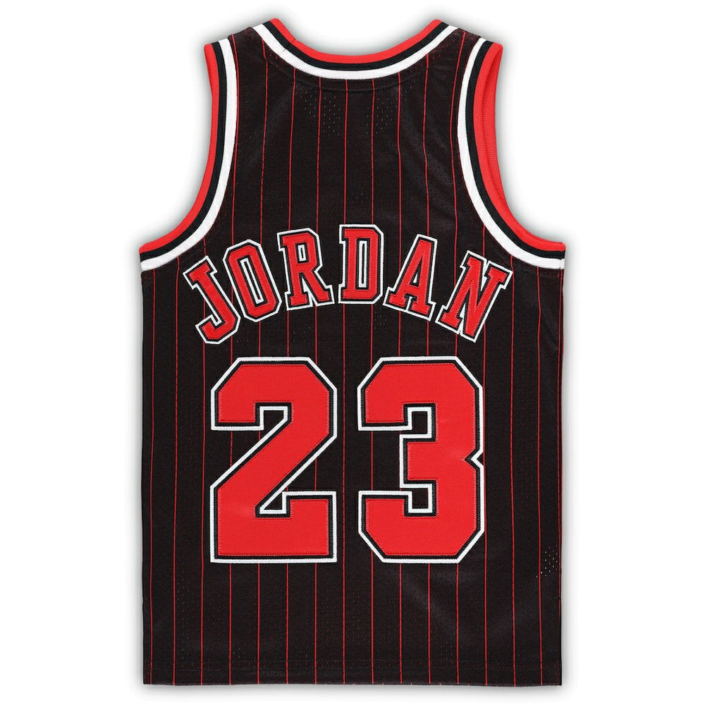 Michael Jordan Chicago Bulls Preschool 1996/97 Hardwood Classics Authentic Jersey Black - NBA