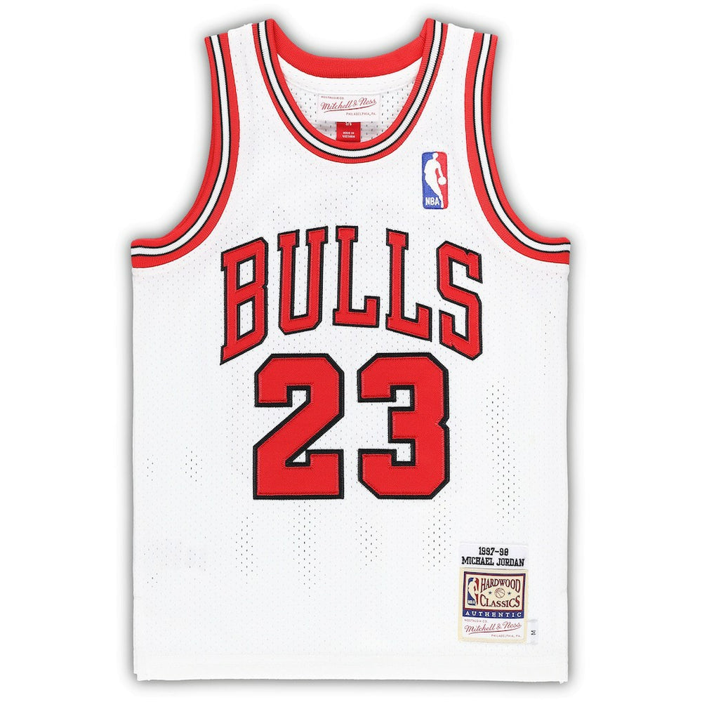 Michael Jordan Chicago Bulls Preschool 1997/98 Hardwood Classics Authentic Jersey White - NBA