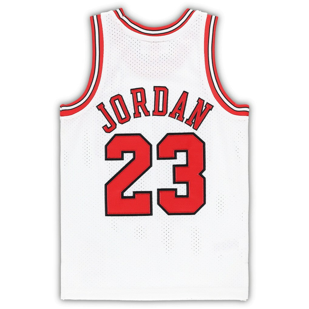 Michael Jordan Chicago Bulls Preschool 1997/98 Hardwood Classics Authentic Jersey White - NBA