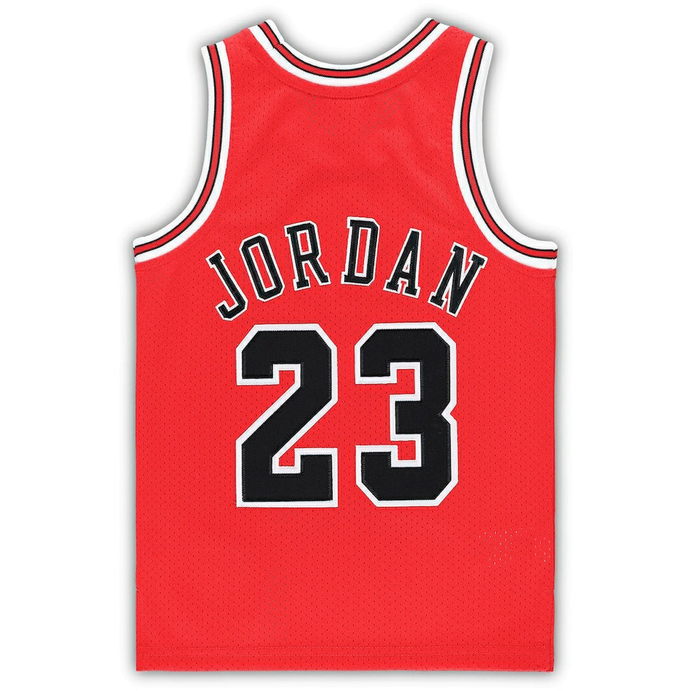Michael Jordan Chicago Bulls Preschool 1997/98 Hardwood Classics Authentic Jersey Red - NBA