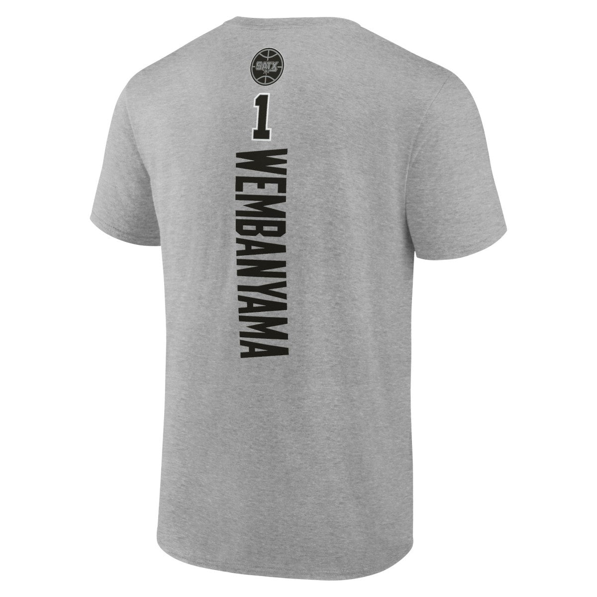 Victor Wembanyama San Antonio Spurs Playmaker Name & Number T-Shirt Heather Gray - NBA