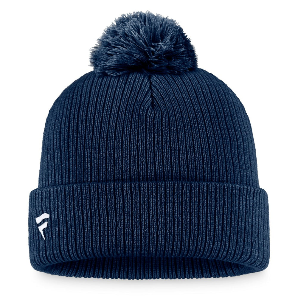 Tennessee Titans Women's Cuffed Knit Hat with Pom Navy | Fanatics