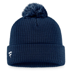 Tennessee Titans Women's Cuffed Knit Hat with Pom Navy | Fanatics