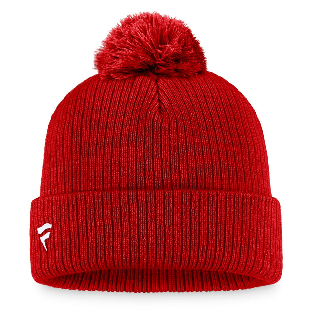 Tampa Bay Buccaneers Women's Cuffed Knit Hat with Pom Red | Fanatics