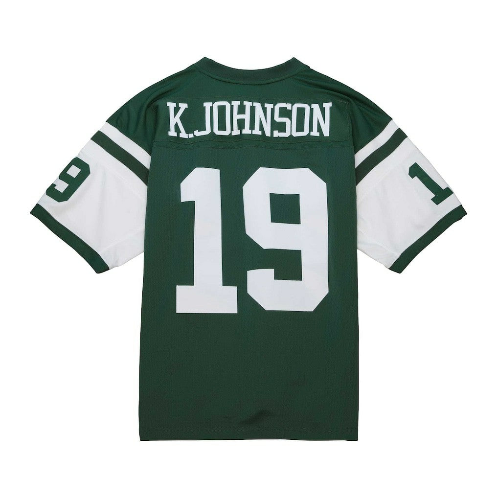 Keyshawn Johnson New York Jets Legacy Replica Jersey Green | Mitchell & Ness