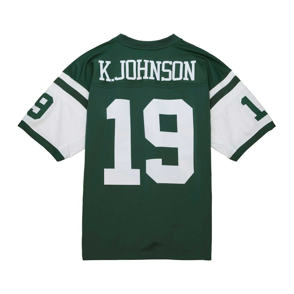 Keyshawn Johnson New York Jets Legacy Replica Jersey Green | Mitchell & Ness