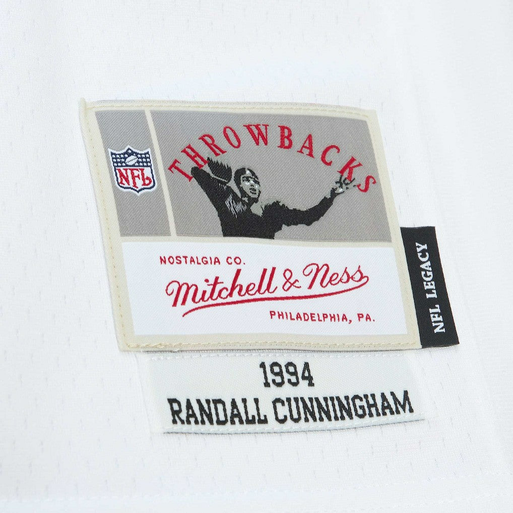 Randall Cunningham Philadelphia Eagles Legacy Replica Jersey White | Mitchell & Ness