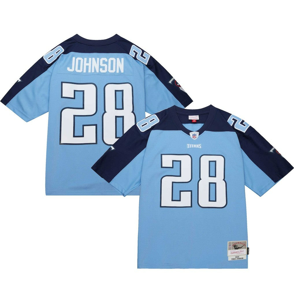 Chris Johnson Tennessee Titans Legacy Replica Jersey Light Blue | Mitchell & Ness