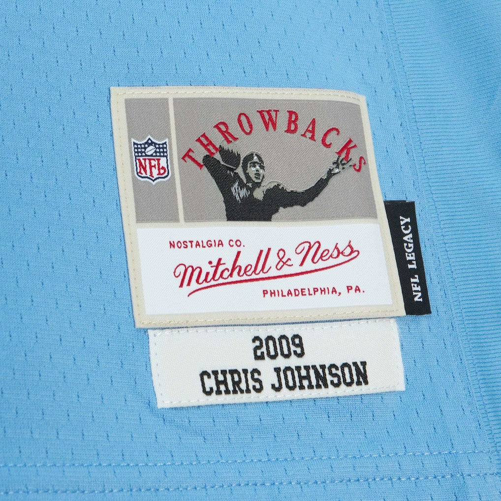 Chris Johnson Tennessee Titans Legacy Replica Jersey Light Blue | Mitchell & Ness