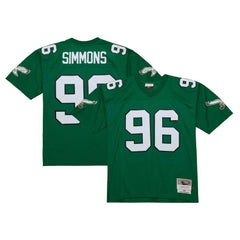 Clyde Simmons Philadelphia Eagles Legacy Replica Jersey Kelly Green | Mitchell & Ness
