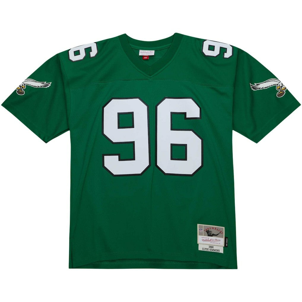 Clyde Simmons Philadelphia Eagles Legacy Replica Jersey Kelly Green | Mitchell & Ness