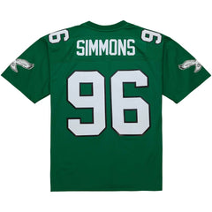 Clyde Simmons Philadelphia Eagles Legacy Replica Jersey Kelly Green | Mitchell & Ness