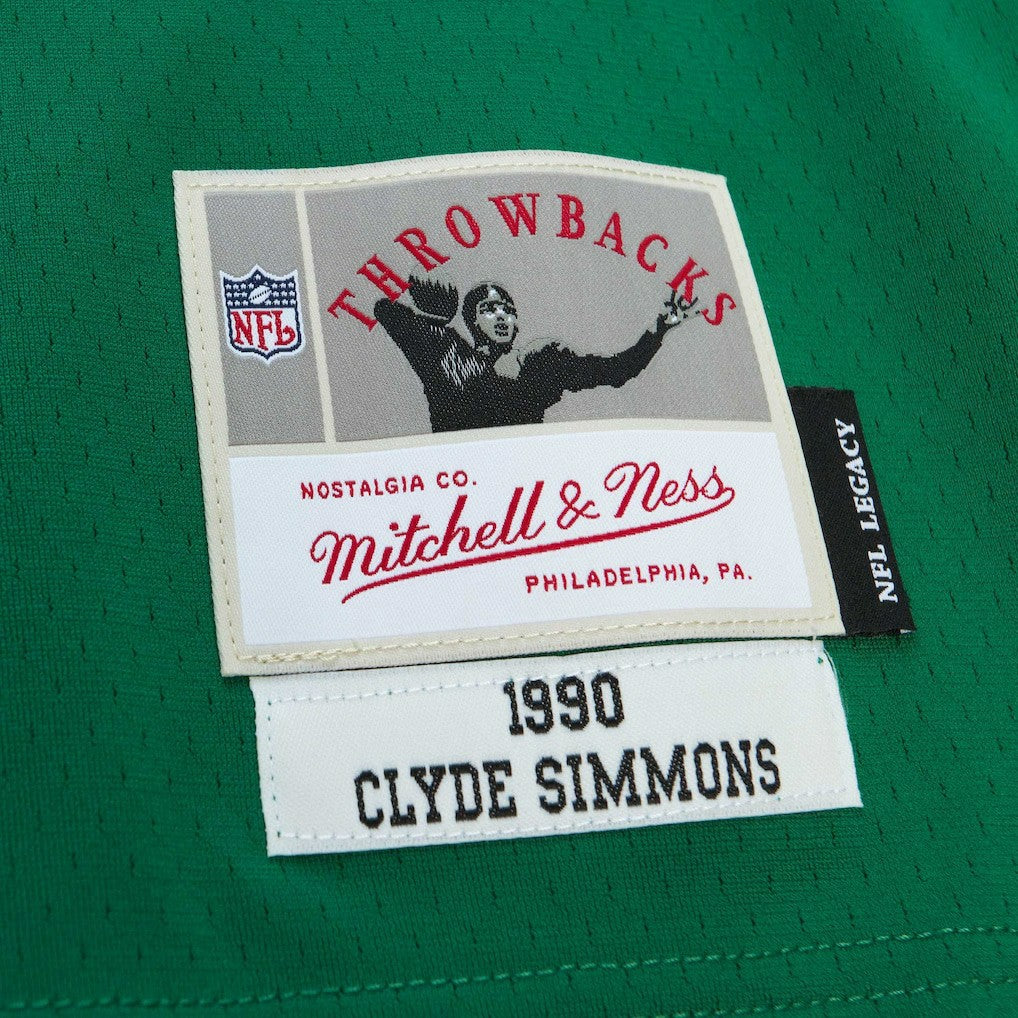 Clyde Simmons Philadelphia Eagles Legacy Replica Jersey Kelly Green | Mitchell & Ness