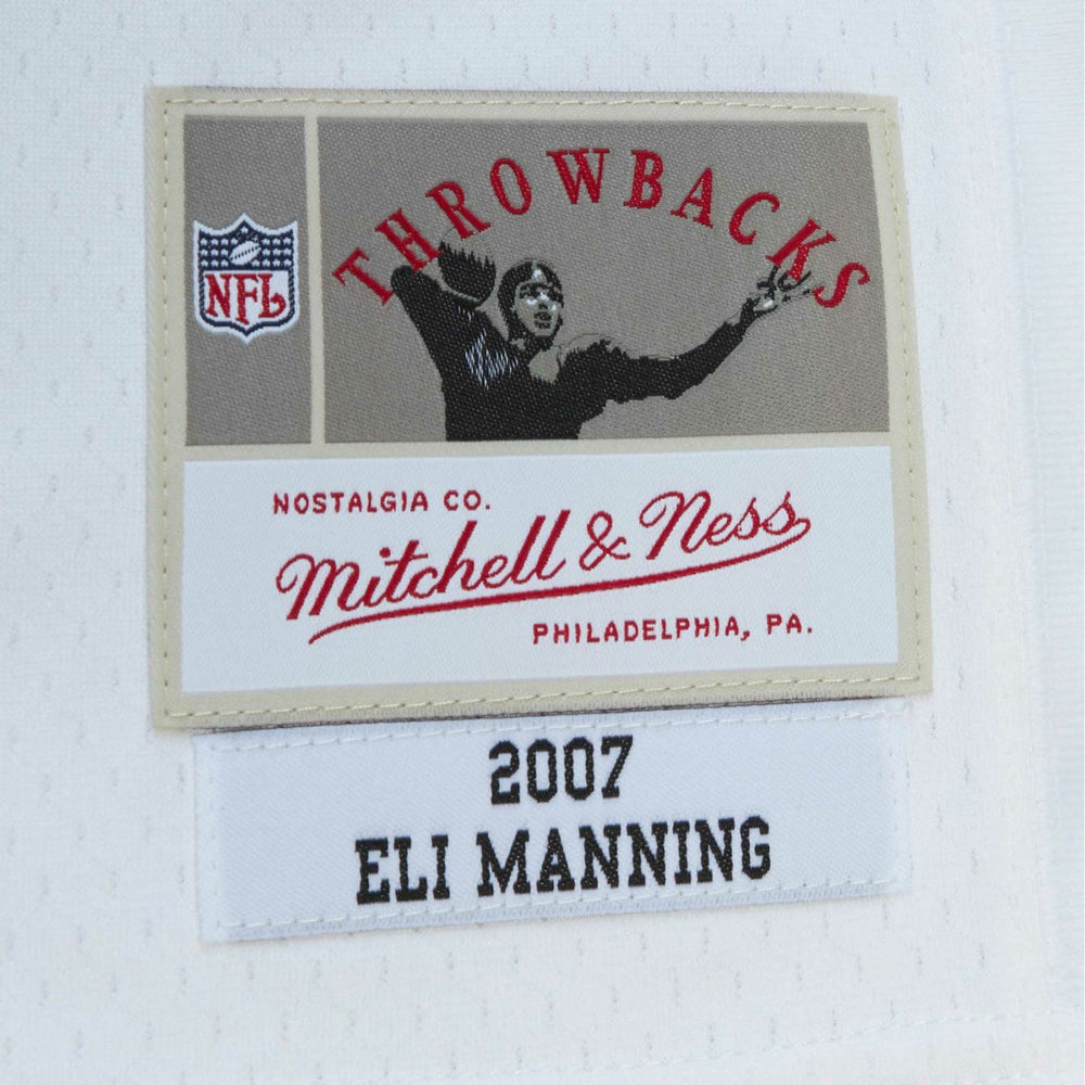 Eli Manning New York Giants Legacy Replica Jersey White | Mitchell & Ness