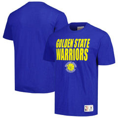 Golden State Warriors Hardwood Classics Legendary Slub T-Shirt Royal - NBA